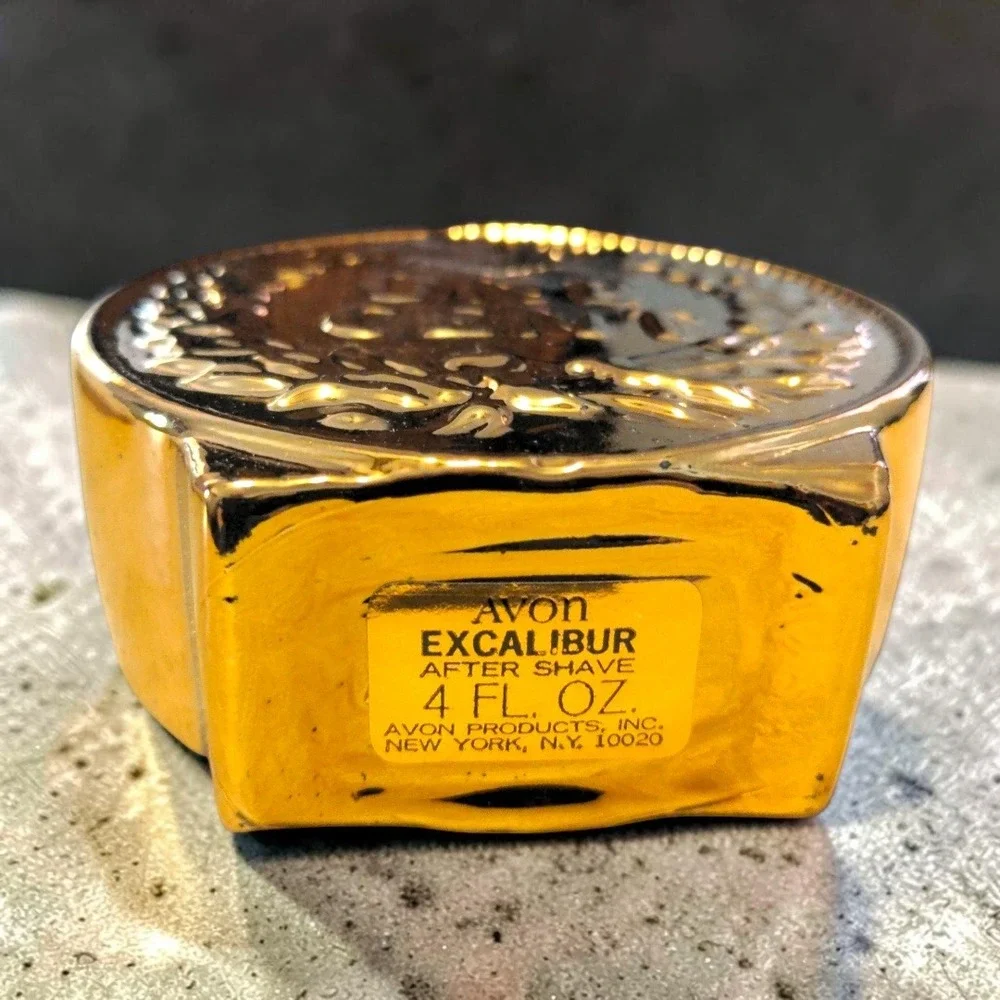 VTG Avon Indian Head Penny Excalibur After Shave 4 oz NOS New Unused Box 70s